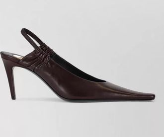 Saint Laurent leather anne-marie pumps