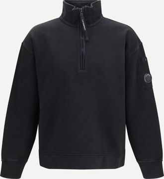 C.P. Company C. P. COMPANY Brushed and sueded diagonal-weave cotton fleece Sweatshirt Male XL