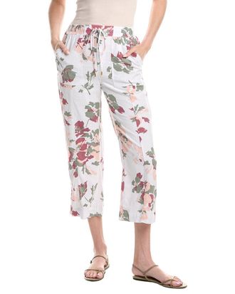Ellen Tracy Linen-Blend Pant