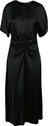 Fabiana Filippi Kleedjes, Dames, Zwart, XL, Wol, jurk vrouw