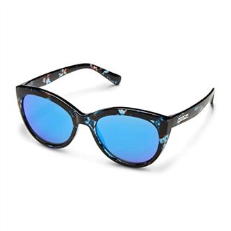 Suncloud Unisex - Cityscape Polarized Sunglasses In Blue Tortoise Blue Mirror