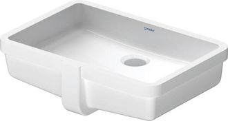 Duravit Lavabo encastr&eacute; Duravit Vero 48cm blanc avec trop-plein, sans