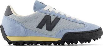 New Balance Unisex Gator Run en Gris/Azul, Gamuza/Malla, Talla 38
