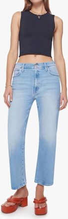 Mother Womens The Dodger Ankle Jeans In Work Hard Play Hard