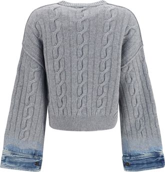 Haikure Womens Karine Pollock Merino Wool Ovis Aries Knitwear Sweater