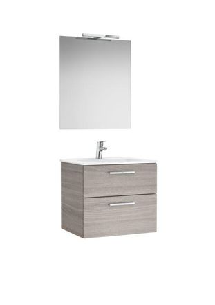 Roca Pack Victoria 2 Cajones 600 Mm Color Roble City Roca