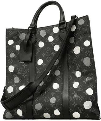Louis Vuitton Vintage, unisex, Zwart, ONE Size, Pre-owned Tote Bag