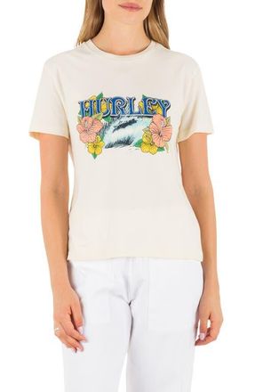 Hurley Tidal Classic Graphic T-Shirt in Off White at Nordstrom, Size Medium