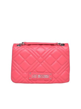 Love Moschino Multicolor Quilted Love Moschino Crossbody Bag