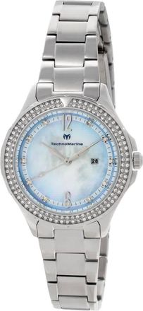 Technomarine Luna Quartz Crystal Ladies Watch TM-826007