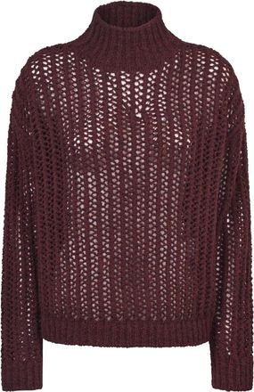 Max Mara Turtlenecks, female, Red, Size: XS Max Mara Sweaters