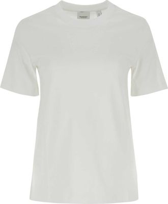 Tシャツ・カットソー BURBERRY Woman T-Shirt White 8084234 Burberry Outlet: Sweater woman - White | Burberry t-shirt