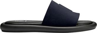Bogner Portofino Slides - Heren - Sandalen - Blauw - 45 EU - Leer - Schoenen