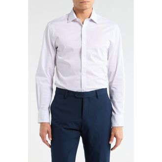 Tommy Hilfiger All Season Slim Fit Dress Shirt in Crimson at Nordstrom Rack, Size 15.5 - 34/35