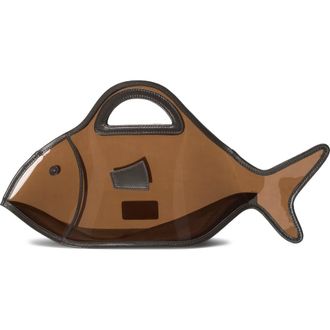 Staud Cleo Fish Bag in Espresso at Nordstrom