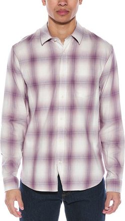 Vince Mirage Plaid Classic Fit Shirt