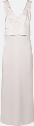 Toteme Satin slip dress