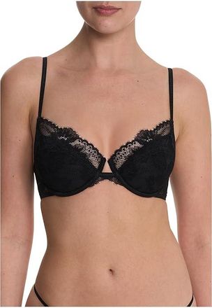 Natori Fleur Lightly Lined Underwire Womens Bra Black : 32DD, Elastane/Nylon