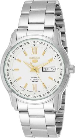 Seiko Mens White dial Watch
