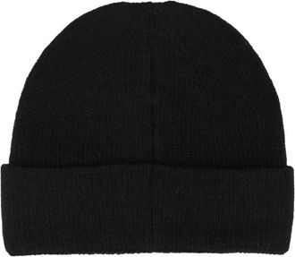 Fendi Caps & Mützen - Ribbed Texture Woolen Hat - Gr. M - in Schwarz - für Damen