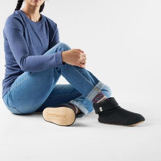 Smartwool Second Cut Fleece Slippers Gray XL