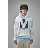 Valentino Cotton Hooded Sweatshirt with Chez Valentino Print
