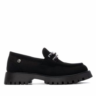 Xti Womens Comfortable Moccasin In Black