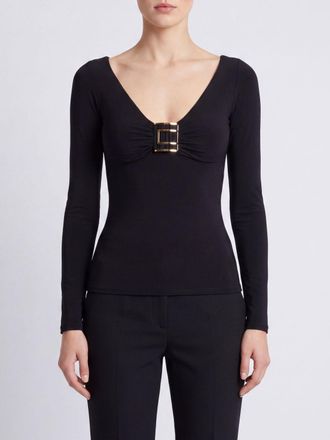 Elisabetta Franchi Sweater Woman color Black
