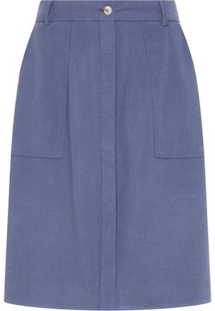 Dreimaster Dreimaster Casual rok Dames blauw