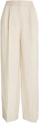 Barbour Celeste Trousers French Oak Pinstripe Size XL