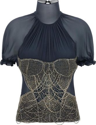 The Attico Mujer, Blusas y Camisas, Multicolor, Talla: M