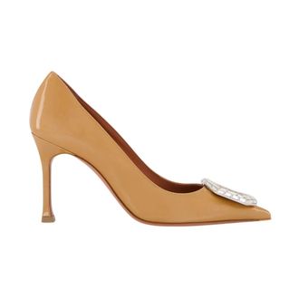 Amina Muaddi Donna, Scarpe, Marrone, 40 EU, new