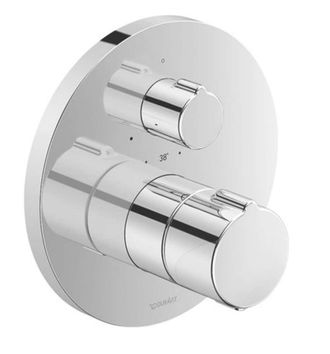 Duravit Duravit - C.1 Termostato De Ducha Empotrado, Roseta Redonda, 1