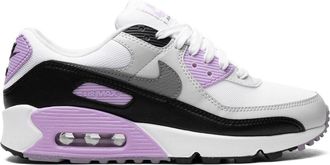 Nike Air Max 90 White/Lilac sneakers - women - Rubber - 8.5