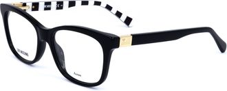 Moschino Womens Black 52mm Opticals