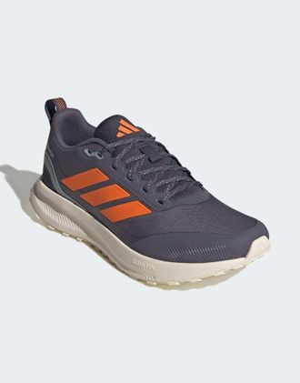 adidas Runfalcon 5 TR - Scarpe da corsa in aurora onix/pure orange/-Grigio