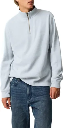 Rodd & Gunn Alton Ave Regular Fit Pullover Sweatshirt in Ice at Nordstrom, Size Xxx-Large