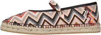 Missoni Lola Espadrille Ballet Flat - Dames - Espadrilles - Veelkleurig - 37 EU - Leer - Schoenen