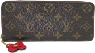 Louis Vuitton Brown Monogram Long Wallet (Bi-Fold) (Pre-Owned)
