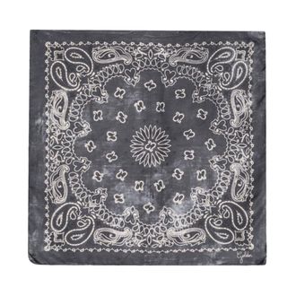 Golden Goose Foulard in seta con stampa paisley - - Accessories - Uomo - Blu - ONE SIZE