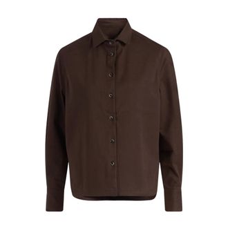 Nine In The Morning Camisa Tristan Redonda - Blouses & Shirts - Mujer - Marr&oacute;n - M