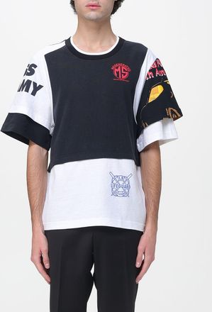 Marine Serre T-shirt in cotone stampata Marine Serre