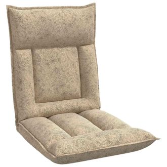 vidaXL Sill&oacute;n Ajustable Gris Claro Tela Vidaxl