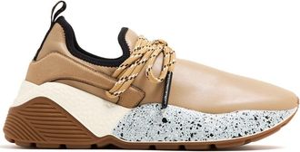 Stella McCartney Eclypse faux-leather sneakers - women - Other fibres - 39 - Neutrals