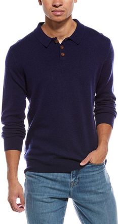 Brodie Wool & Cashmere-Blend Trophy Neck Sweater