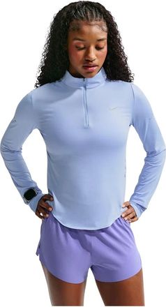 Nike Swift Dri-FIT UV 1/4-Zip Top - Dames - Sport - Blauw - Maat: XL Taf