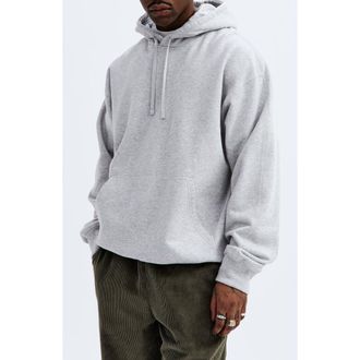 Reigning Champ Midweight Terry Relaxed Hoodie in Heather Stone at Nordstrom Rack, Size Small