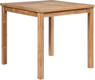 vidaXL Garden Table 31.5x31.5x30.3 Solid Teak Wood, 44996