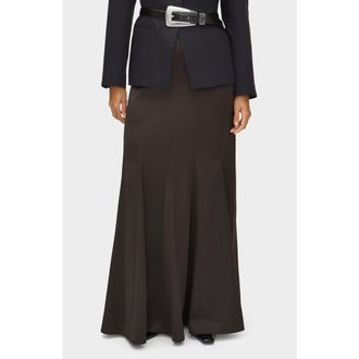Aligne Antonio Satin Skirt in Black at Nordstrom Rack, Size 10