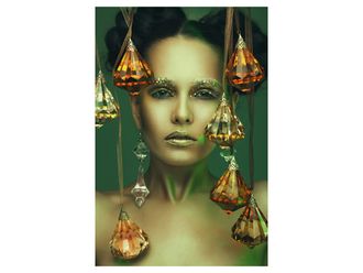 Schubiger M&ouml;bel Digitaldruck auf Acrylglas Spectakul&auml;re Gr&uuml;ne Sch&ouml;nheit